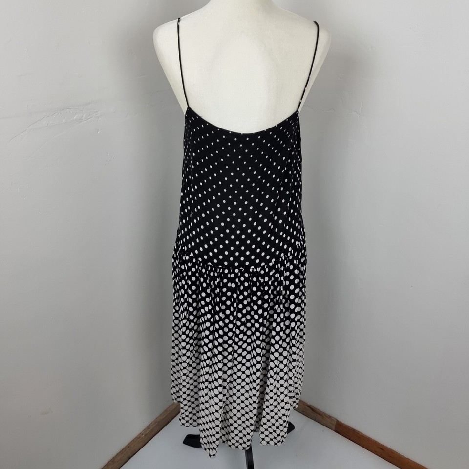 Zimmermann Dress Black Polka Dot Size 3 eBay