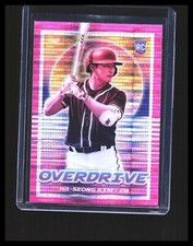 2021 Ha-Seong Kim Rookie Card Panini Chronicles Overdrive Pink Pulsar #2 Padres