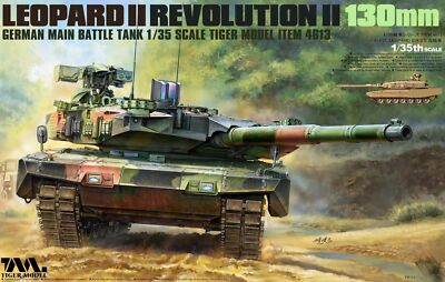 New Tiger Model 4613 1/35 LEOPARD II REVOLUTION II 130MM GERMAN MAIN BATTLE TANK