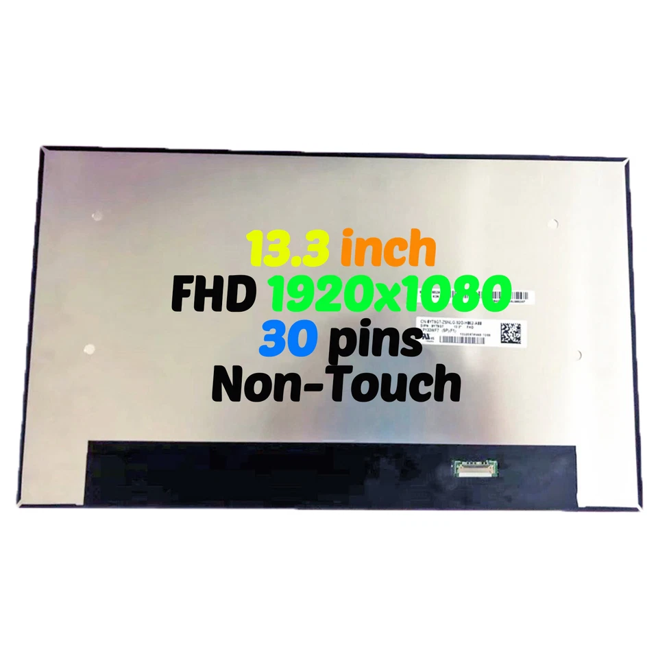 13.3" for EliteBook 735 G5 G6 L56437-001 FHD LCD Non-Touch Screen Display Panel - Image 4 of 4