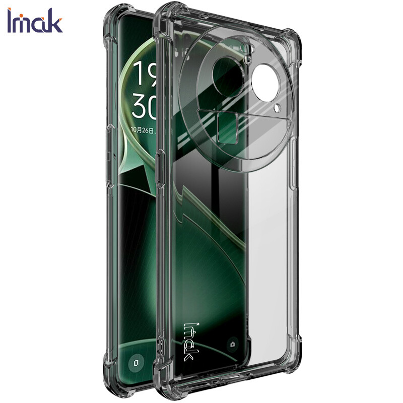 IMAK Clear Shockproof Soft TPU Back Cover Case For Oppo Find X6 Pro / X6