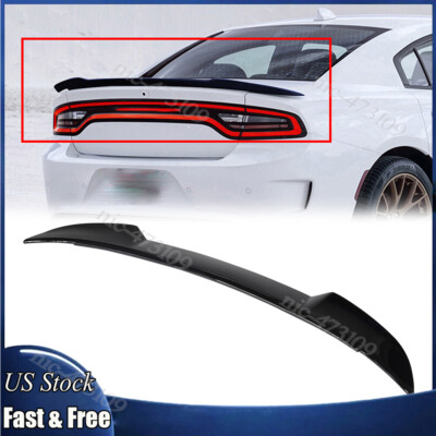 Fits 11-22 Dodge Challenger SRT Hellcat Redeye Rear Trunk Spoiler Wing Black