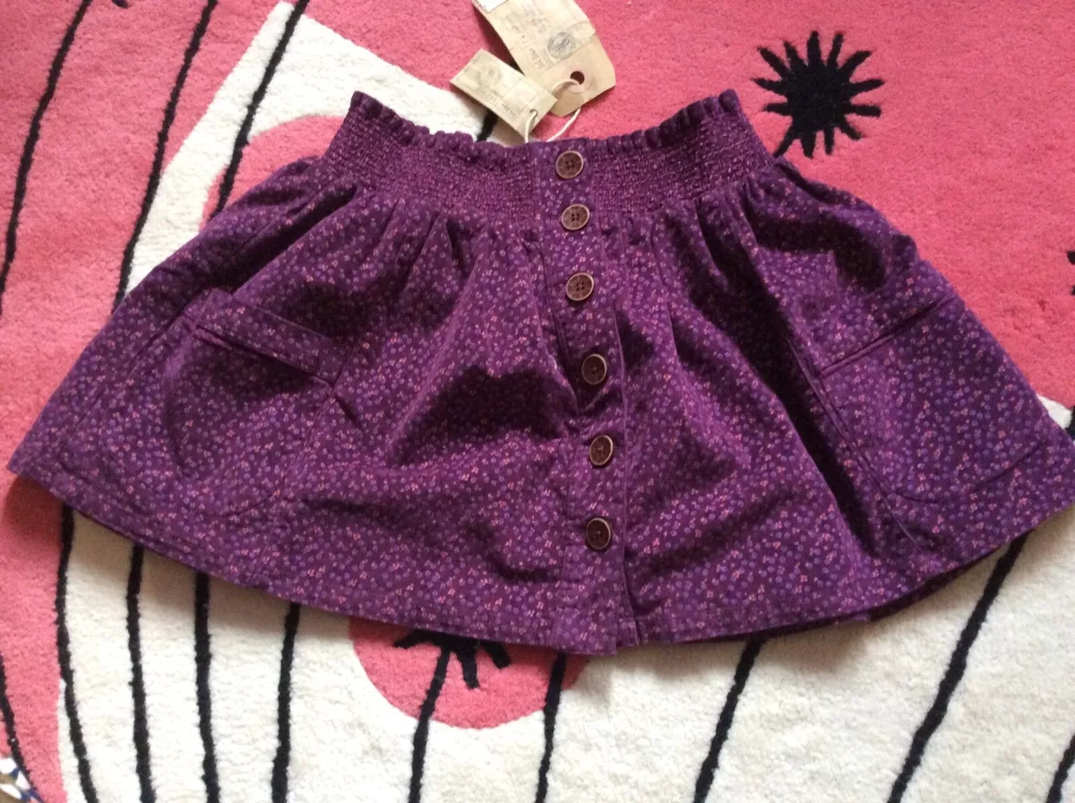Cord skirt top fat face