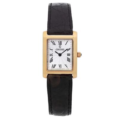 Concord Bennington 18K Yellow Gold Silver Dial Quartz Ladies  display picture 1
