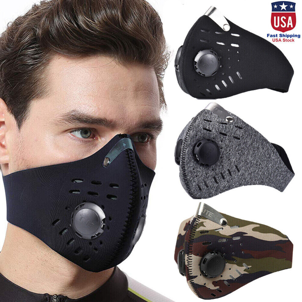 Outdoor Dust Haze Mask Reusable Air Filtration Mask Ventilation