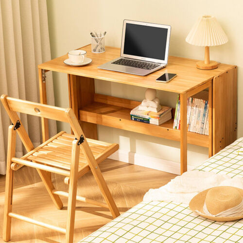 Folding Dining Table Practical Space Saving Portable Foldable Kitchen Table - Picture 10 of 14