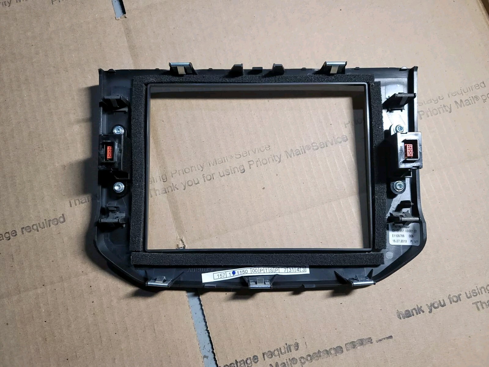 14-17 Maserati GHIBLI S Q4 Center Dash Display Screen Bezel Cover Trim OEM HL3