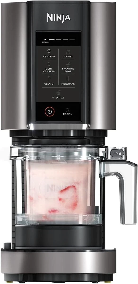 NINJA CREAMi, Ice Cream Maker, NC300EU, 1.4L, 3 Containers, 7 Programs (EU Plug)