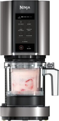 NINJA CREAMi, Eismaschine, NC300EU, 1,4L, 3 Behälter, 7 Programme (EU-Stecker)