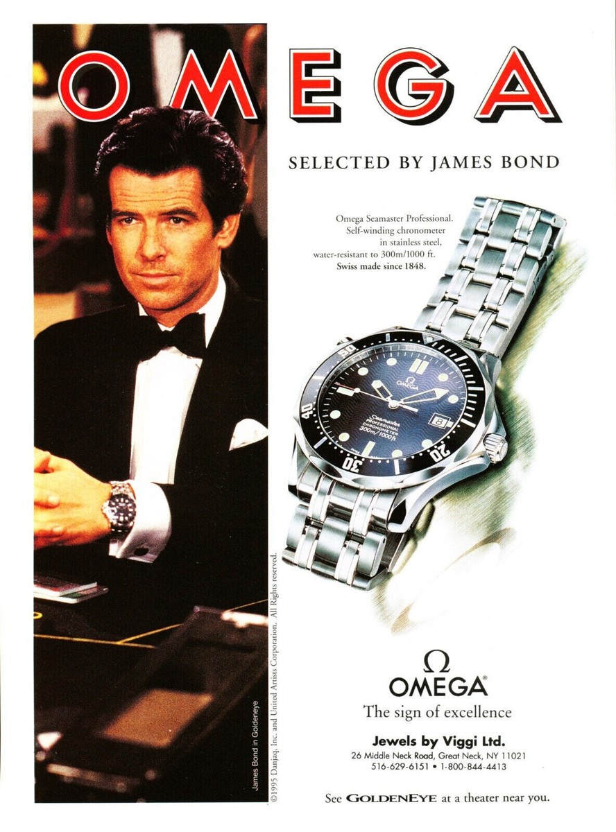 Omega Watch REPRINT vintage classic 11x15 Poster Luxury watch wall