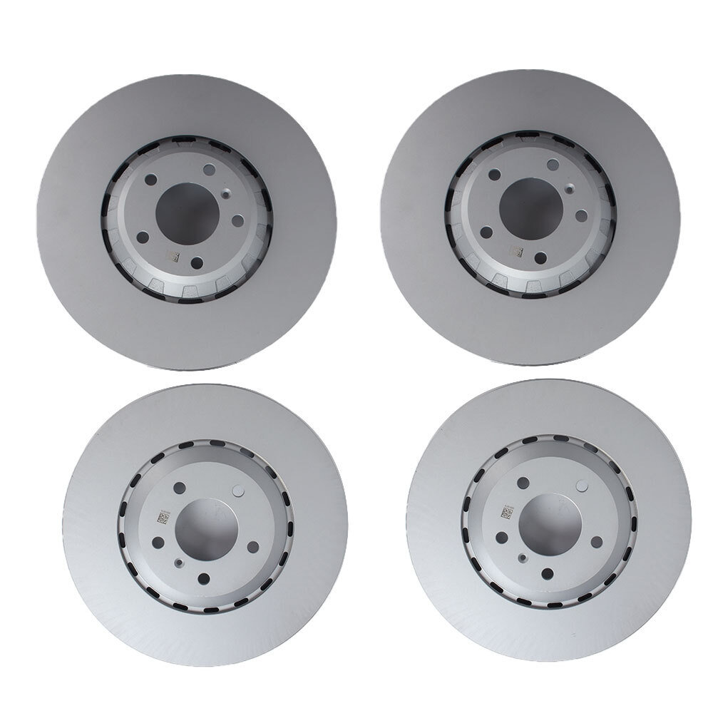 4 Pcs New For 2016-2023 Bentley Bentayga front rear brake rotors 