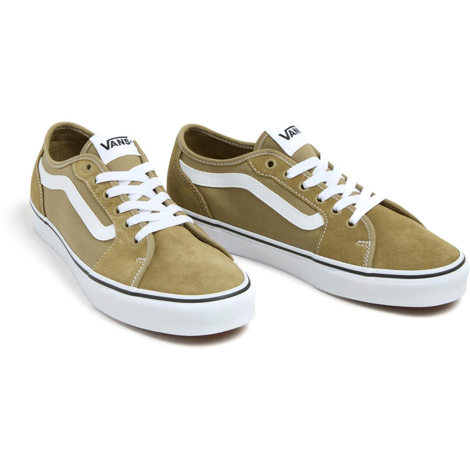 Vans Para Hombres Filmore Decon Tiro Bajo Gamuza Lona Entrenadores Tenis Zapatos