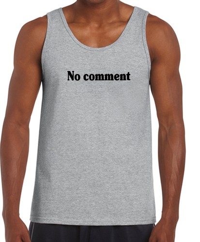 Funny T-shirt No comment quote Birthday Christmas Mens Tshirts ladies tee's top - Picture 26 of 36
