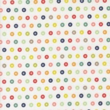 Raspberry Summer By Sherri Chelsi For Moda - Cloud Star Dots 37692-11