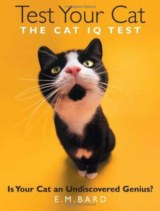 Test Your Cat: The Cat IQ Test - E M Bard - Harper - Acceptable - Paperback