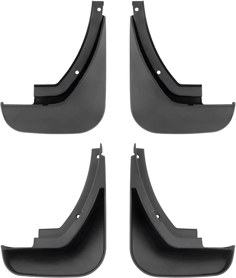 4X Splash Guards Mud Flaps Mudguards For Audi A6 C6 2006-2011 Sedan Front & Rear Foto 4 de 4