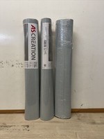 3 Rollen Vliestapete As Creation 30688-7 Blaugrau Strukturiert Anf. 19A