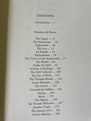 MONSIEUR DE PHOCAS Jean Lorrain (2015) 1st ed 350 copy Tartarus Press HC fine OP - Picture 7 of 8