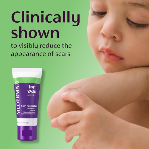 Mederma Scar Gel For Kids, Reduces The Appearance Of Scars, Grape Scent, 0.70 Oz - Picture 7 of 8