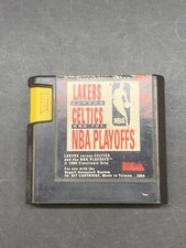 Lakers vs. Celtics and the NBA Playoffs Sega Genesis Cartridge Only - Untested