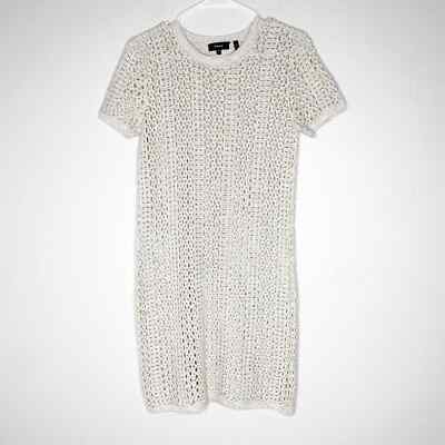 theory cream dress Theory Nenalo Open Knit Cream Dress medium