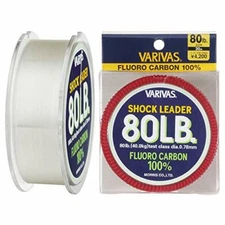 VARIVAS Shock Leader Fluorocarbon Line 30m #22 80lb From Japan