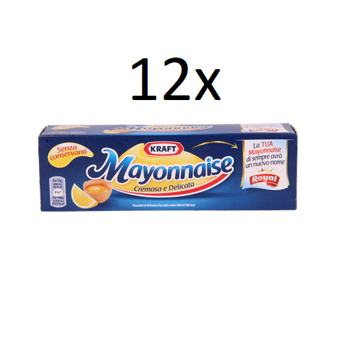 12x Kraft Klassik Mayonnaise mayonaise Soße Sauce 150ml Mayo Imbiss Fritten
