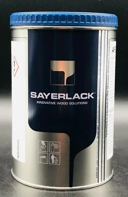 Sayerlack AF6350 Fondo Finitura all'Acqua per Parquet Trasparente 50 Gloss Lt.1