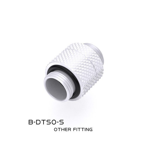 Bykski B-DTSO-S G1/4" Male To Male 360 Degree Rotary Connector Extender Fitting - Photo 5/17
