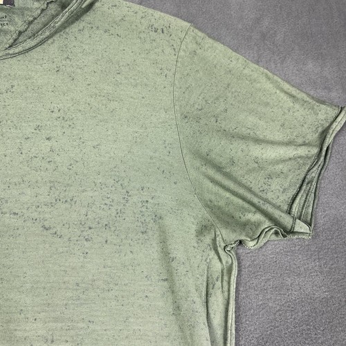 Camicia alla moda adulto M verde manica corta invecchiata ellenica made in Greece uomo - Foto 4 di 12