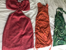 3 x Zara/ Motel Festival / clubbing dresses S/XS