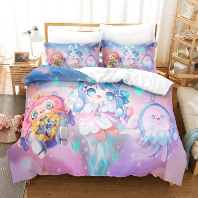 Games/Eggy Party/Doona Cover/Double-sided Pillowcase/Duvet Cover/Bed Set