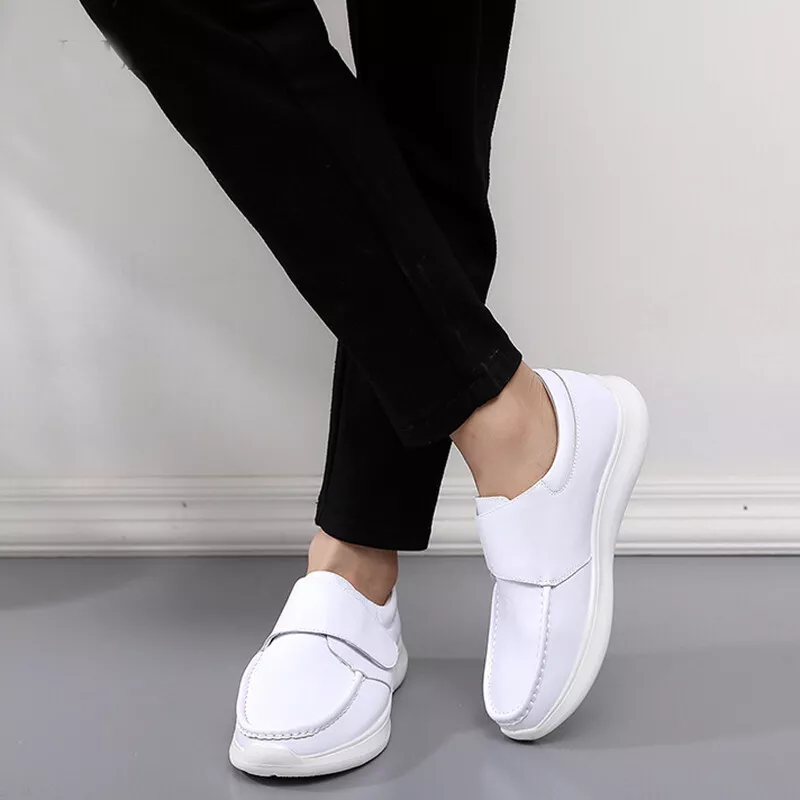 Faux leather nursing best sale shoes