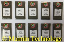 100 75/11 SHARP ORGAN TITANIUM FLAT SHANK 15X1 HAX1 HOME SEWING MACHINE NEEDLES