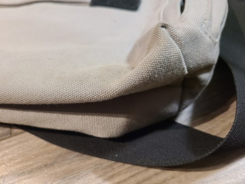Jack Spade Commuter Canvas Site Messenger Bag Brown Crossbody Laptop - Picture 4 of 9