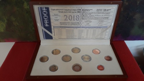 Griechenland, 2018, 2 Euro Münze, PP, Palamas & Dodekanes, im offiziellen Hol... - Bild 2 von 7