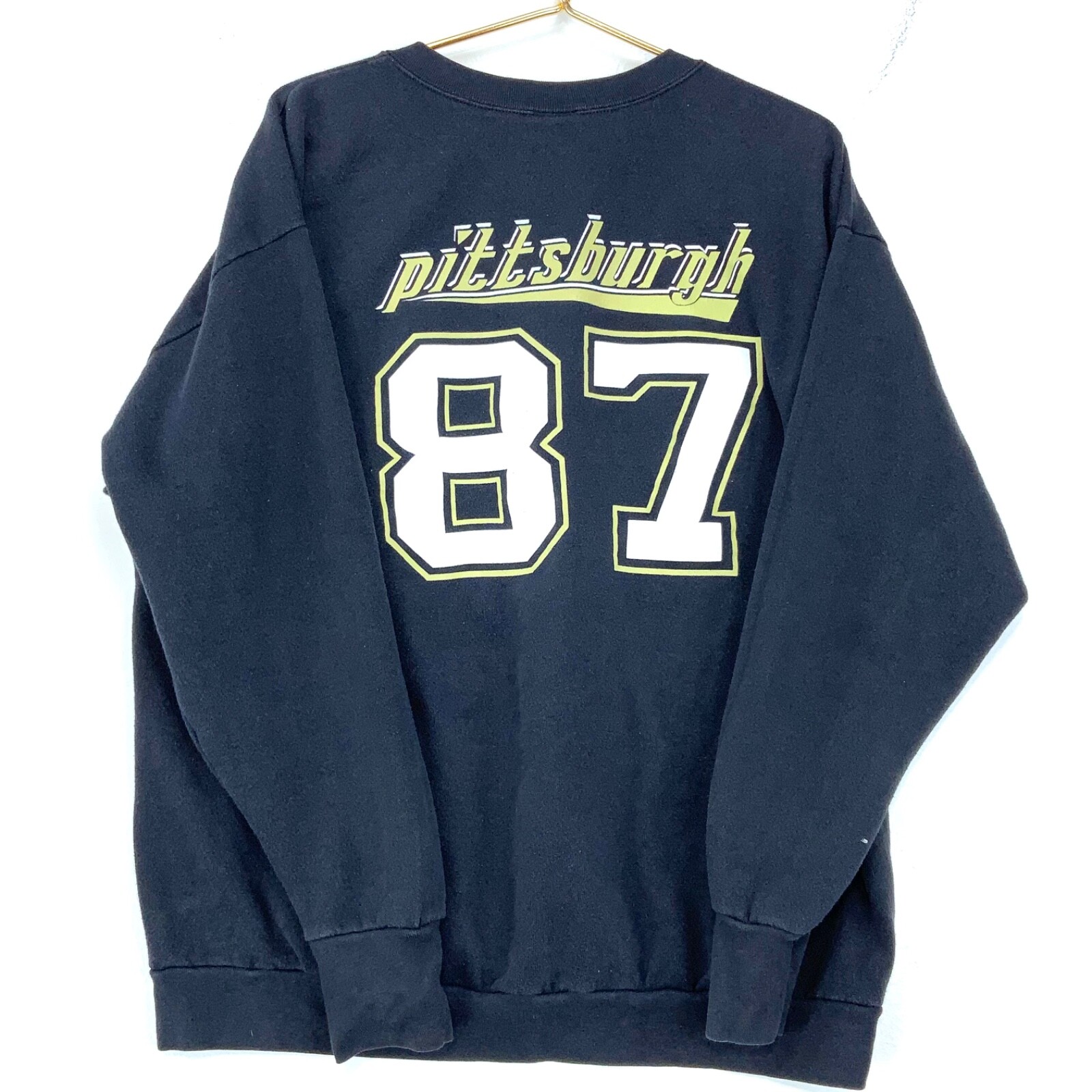 Vintage Pittsburgh Penguins Sidney Crosby Sweatshirt Size XL Black Nhl Usa  | eBay