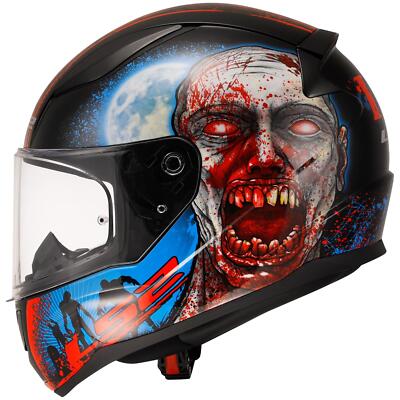 LS2 FF353 ZOMBIE Ece22.06 RAPID II FULL FACE MOTORCYCLE