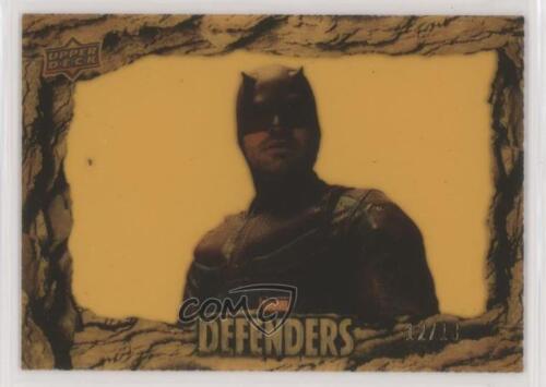 2018 Marvel Defenders Acetate Gold 12/13 Your Weapon Is Defective #60 0f1g - Picture 1 of 3