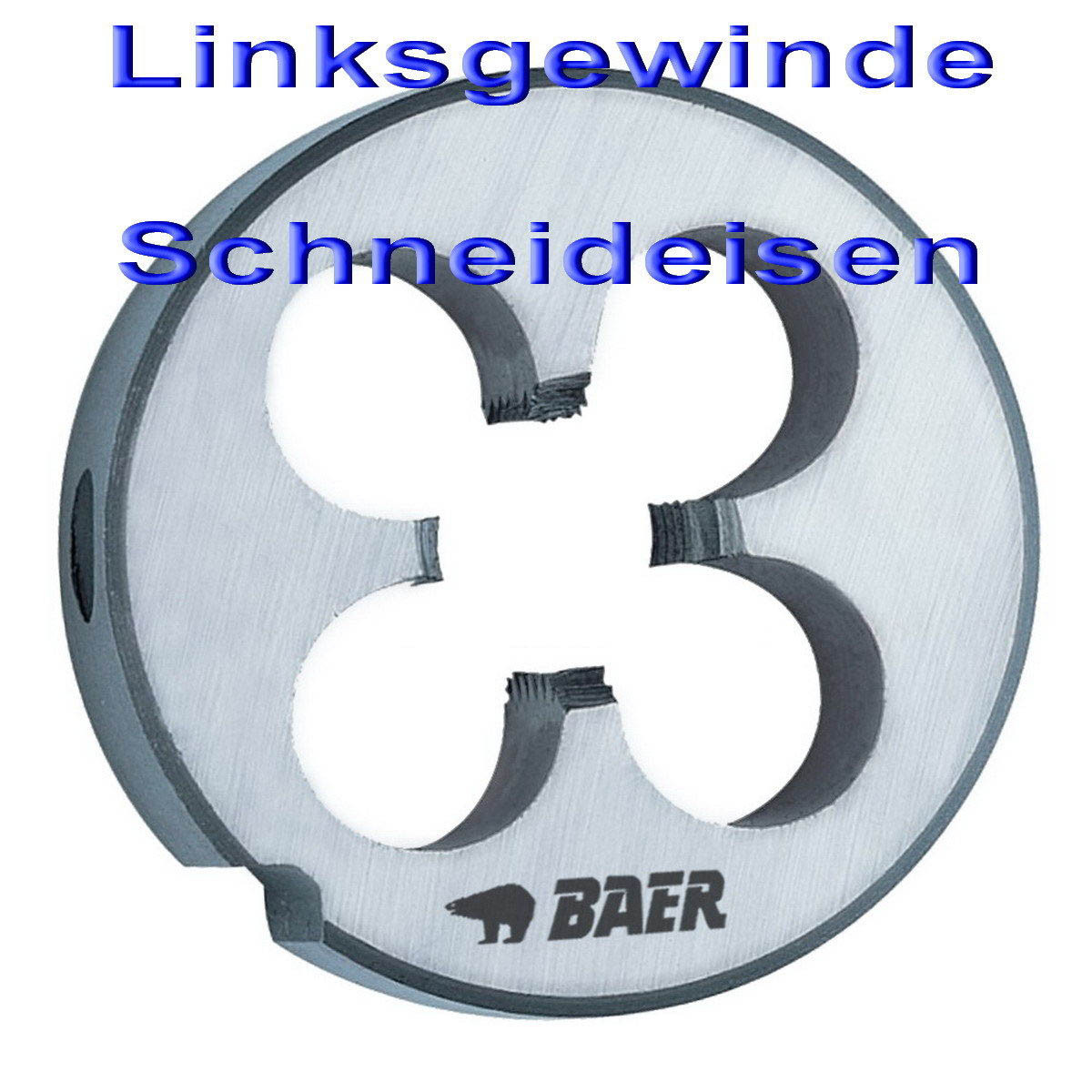 Gewindebohrer M10 X 1 Feingewinde – HSS Schneideisen Set, Metrisch, Für Hand- Oder Maschinennutzung