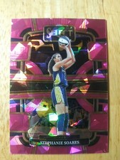 Stephanie Soares | 2024 Panini Select WNBA Pink Ice Prizm #7 Dallas Wings