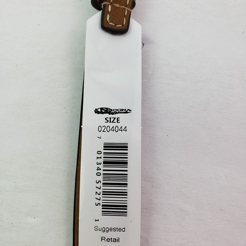 Nocona Twister Girls Brown Colorful 27 Inch Long Western Belt 0204044 - Picture 6 of 6