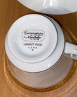 NORITAKE Fine China LEGACY GOLD Cup, Saucer & Spoon Set Sri Lanka NEW 4280 — photo 7