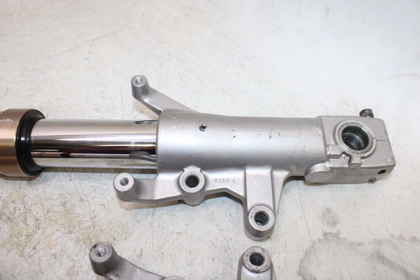 91-92 KAWASAKI NINJA ZX7 ZX750J OEM FRONT FORKS SHOCK SUSPENSION SET PAIR