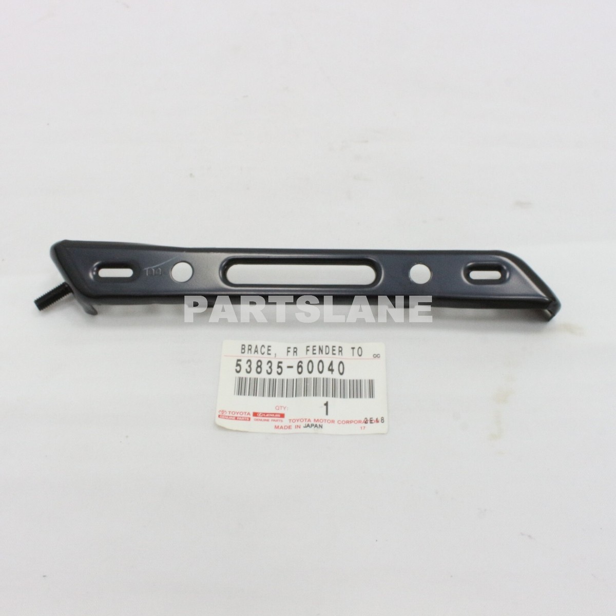 53835-60040 Toyota OEM Genuine BRACE, FRONT FENDER TO APRON, RH/LH