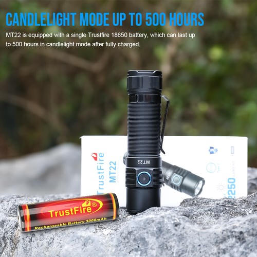 Trustfire MT22 2250 Lumen wiederaufladbare Taschenlampe leistungsstarke magnetische Taschenlampe G - Bild 3 von 17