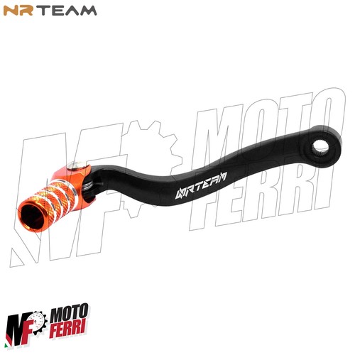 MF6402 - Palanca De Cambio Negra/Naranja NRTeam Para KTM 250 EXC-F Mod 2001/2006 - Imagen 6 de 6