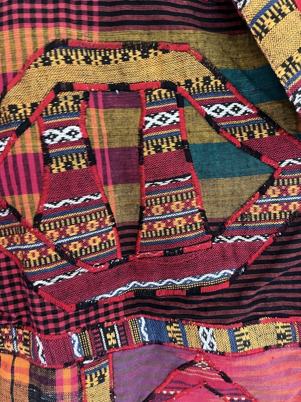 Sandy Starkman Patchwork Embroidered Tapestry Jac… - image 3