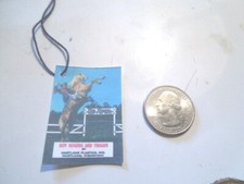 1950's Roy Rogers Hartland Series 5 inch Mini Western Rider set custom Hang Tag