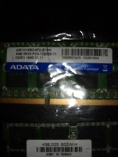 Adata 4gb ddr3 X 2
